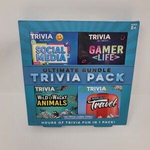 Ultimate Bundle Trivia Pack Social Media Gamer Life Animals Travel New